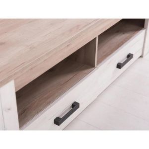 Obrazek Szafka RTV Kent 150 biały dąb 11008807