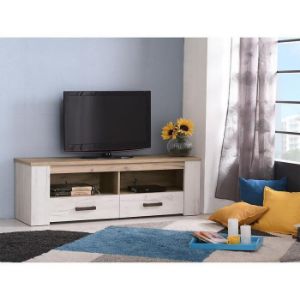 Obrazek Szafka RTV Kent 150 biały dąb 11008807