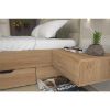 Obrazek Szafka nocna Gala ns1-r/gl prawa pacific walnut/beig