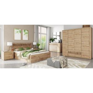Obrazek Łóżko Natural N-17 160 plus podnośnik bez materaca kratka RI