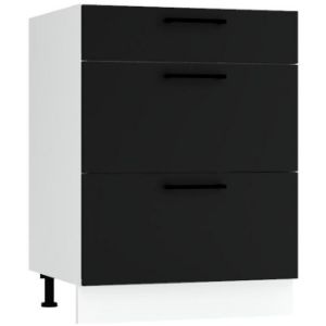 Obrazek Szafka kuchenna Max D60s/3 czarny