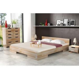 Obrazek Łóżko drewniane bukowe Skandica Spectrum niskie 120x200 naturalny