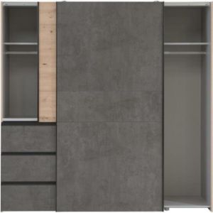 Obrazek Szafa Winn 2 200 cm Dąb Artisan/Beton