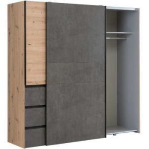 Obrazek Szafa Winn 2 200 cm Dąb Artisan/Beton