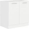 Obrazek Szafka kuchenna Eko White 80D 2F BB