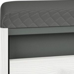 Obrazek Szafka na buty siedzisko 47X50 HYGA01 sosna śnieżna