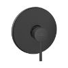 Obrazek Bateria natryskowa podtynkowa Dafni czarna BP-88-4O1 1F