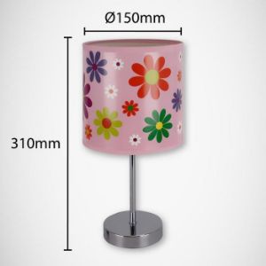 Obrazek Lampka biurkowa. Nuka E14 pink 03651 LB1