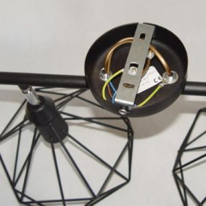 Obrazek Lampa Szach 2711/Z-B-2 czarna LW2