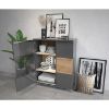 Obrazek Witryna Onyx V90-2KS/ON anthracite/pacific walnut