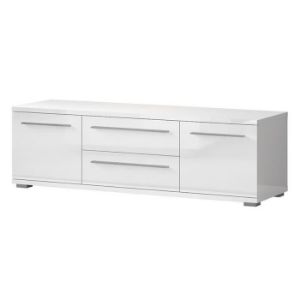 Obrazek Szafka RTV Piano TV150-2K2F/PN-70/KA/70 crystal white
