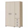 Obrazek Szafa 3D3S Kiki G33-BK/KI-01 beech/sand