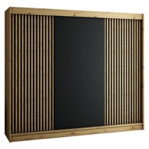 Szafa Lamelo 250 Dąb Artisan/Czarny