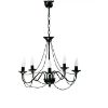 Obrazek Lampa Pająk 1281 Czarny LW5
