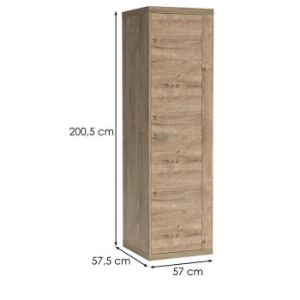 Obrazek Szafa Natural N-2 1D kratka Ribbeck
