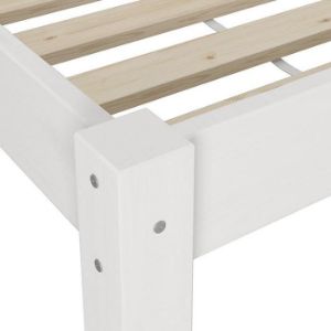 Obrazek Łóżko Dora 90x200 sosna bejca biała 