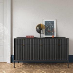 Obrazek Komoda Nova K104 Czarny