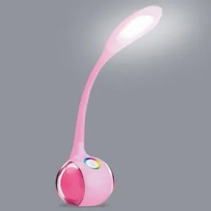 Lampka biurkowa Celebes LED różowa LB