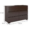 Obrazek  Komoda Drewniana Bukowa 6s Skandica Vestre Palisander 