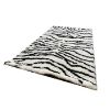Obrazek Dywan Shaggy Sonic 0.8/1.5 Psr-13571 ivory/black