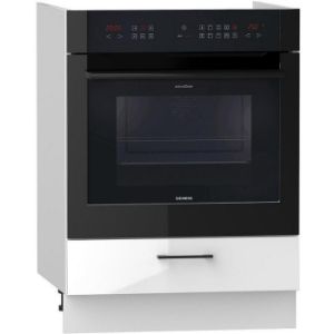 Szafka kuchenna Oscar Dk60 biały połysk/biały 