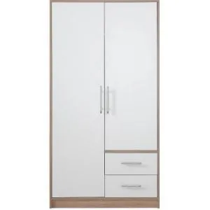 Szafa Smart SR3 100 cm dąb sonoma/biały