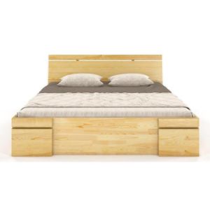 Obrazek Łóżko sosnowe Skandica Sparta maxi+sz 200X200 naturalny 