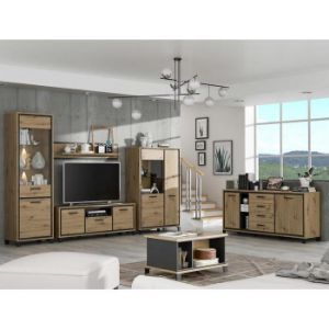Obrazek Witryna L Trondheim 2D TDHV622L Dąb Artisan
