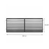 Obrazek Brama Sandra 4m/1,5m ZN RAL7016
