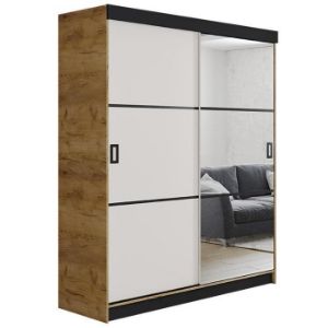 Szafa Retro 138 3L craft / front biały
