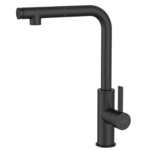 Obrazek Bateria Zlewozmywakowa Preto W/W Czarna
