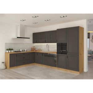 Obrazek Szafka kuchenna STILO grafit mat/artisan 60gu-36 1f