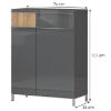 Obrazek Komoda Onyx Cpl21 Pacific Walnut/Anthracite