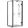 Obrazek Kabina kwadratowa maja 90x90x190czarny profil