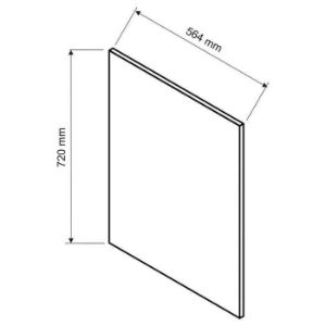 Obrazek Panel boczny Max 720x564 czarny