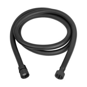 Obrazek Wąż natryskowy 150 cm AW-44-004 czarny PVC