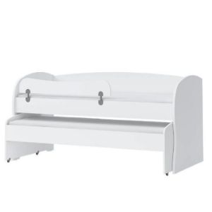 Łóżko rozkładane Kiki KRD1-BE/KI-15 white/white 
