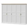 Kolor - white/pacific walnut