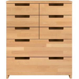 Obrazek  Komoda Drewniana Bukowa 8s Skandica Spectrum Naturalny 