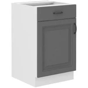 Obrazek Szafka kuchenna Stilo dustgrey/biały 50d 1f 1s bb