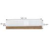 Obrazek Półka Brio VP pacific walnut/crystal white