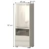 Obrazek Witryna Piano V60V-1KS/PN-71/KA/71 beige