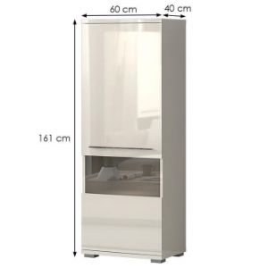 Obrazek Witryna Piano V60V-1KS/PN-71/KA/71 beige
