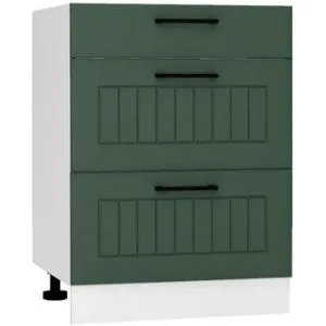 Szafka Kuchenna Irma D60s/3 Zielony Mat