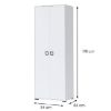 Obrazek Szafa 2D Kiki G2P-BE/KI-15 white/white 