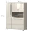 Obrazek Witryna Piano V90-2KS/PN-71/KA/71 beige