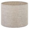 Obrazek Abażur walec 9689 len naturalny D20