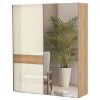 Obrazek Szafa 2d Gala pk181-og/gl pacific walnut/beige