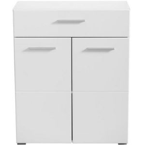 Obrazek Komoda Beny 2d1s Biały/Biały Połysk 11008609