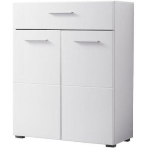 Obrazek Komoda Beny 2d1s Biały/Biały Połysk 11008609
